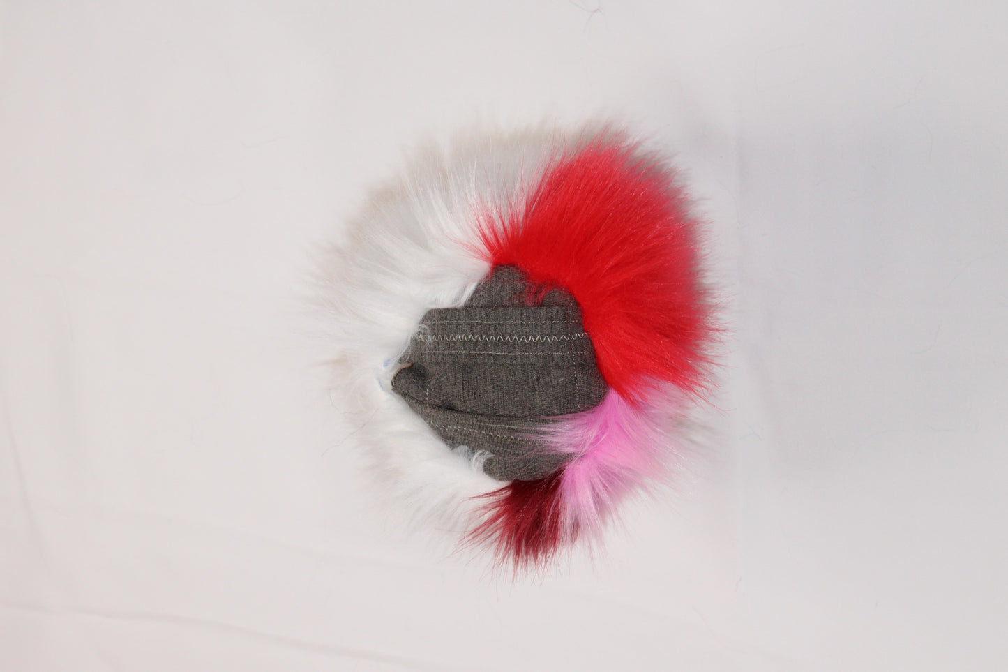 Fursuit Bunny Nub Tail - Faux Fur