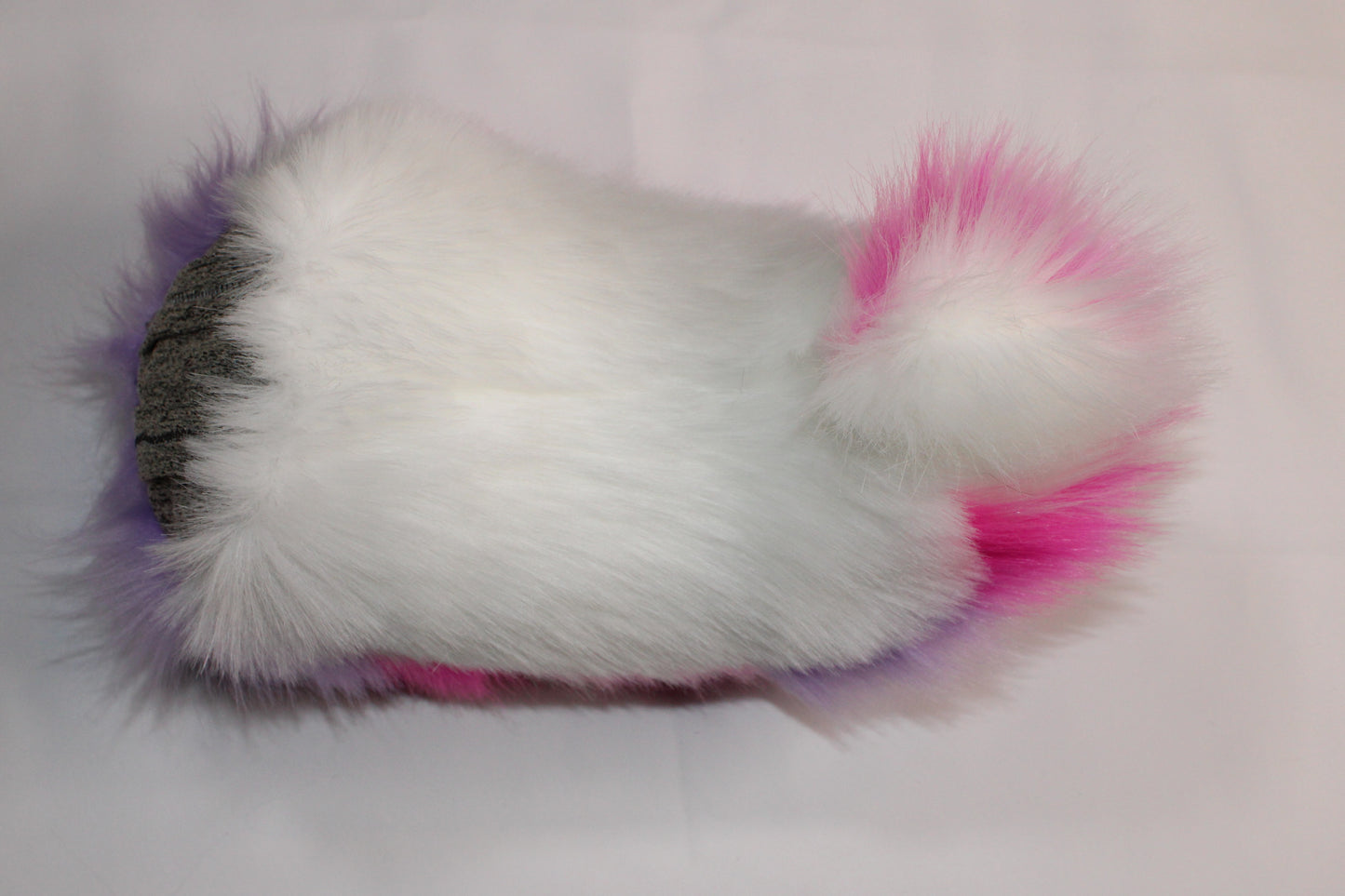 Fursuit Saber Nub Tail - Faux Fur