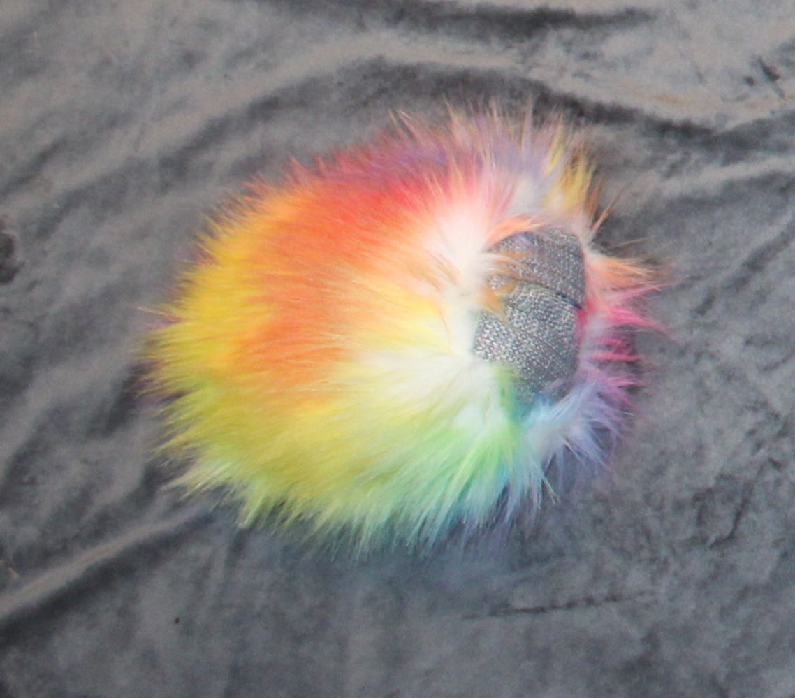 Fursuit Bunny Nub Tail - Faux Fur