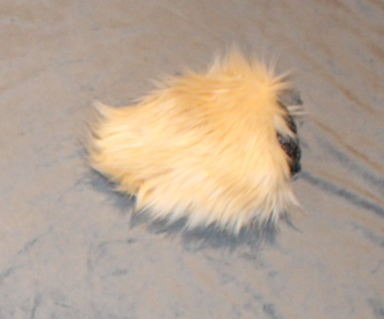 Fursuit Bunny Nub Tail - Faux Fur