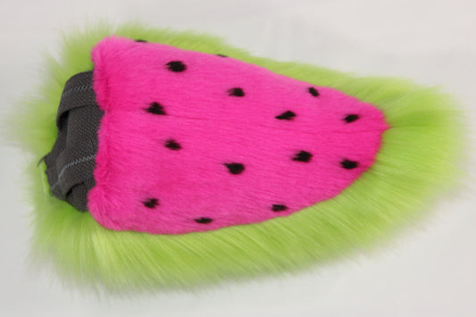 Fursuit Watermelon Deer Tail - Faux Fur