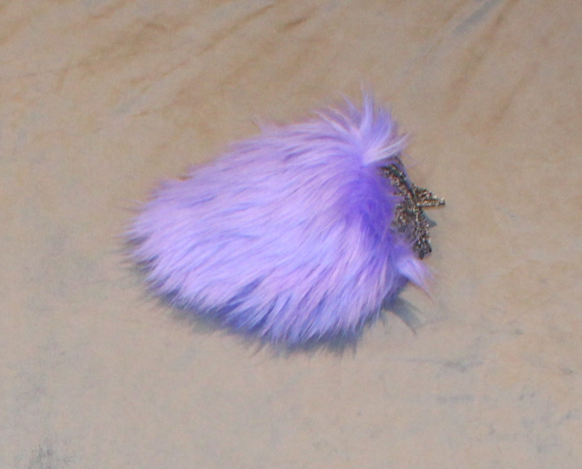 Fursuit Bunny Nub Tail - Faux Fur