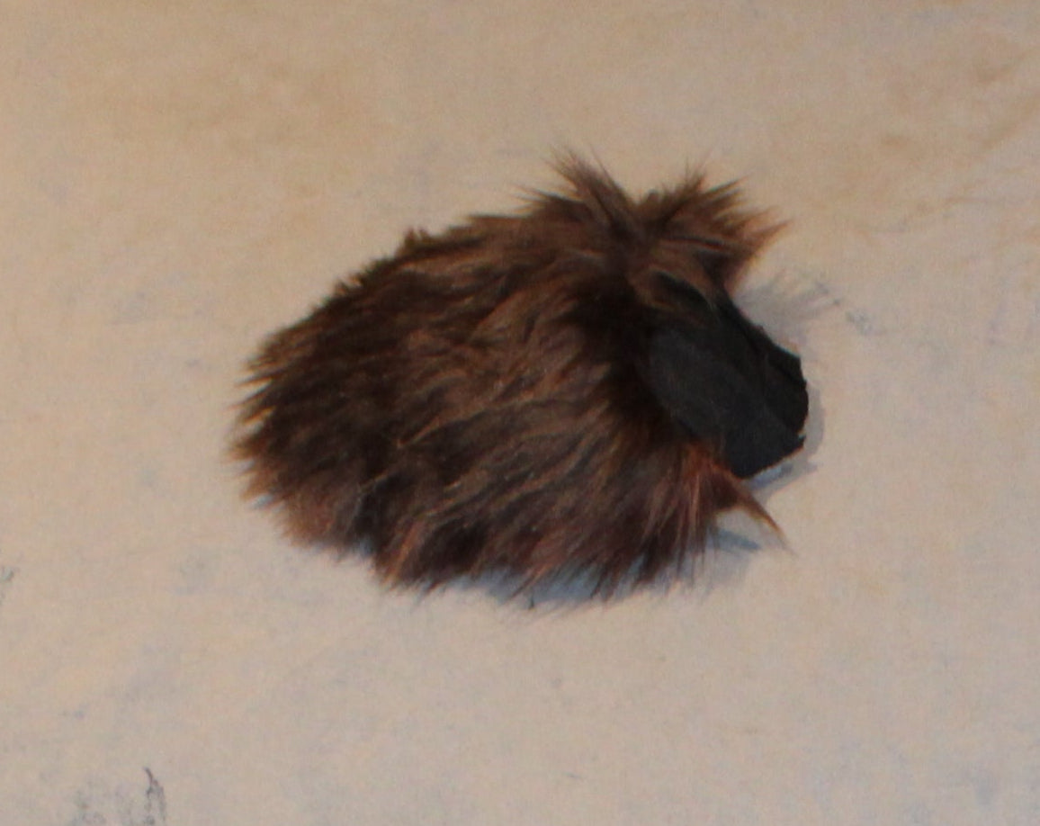 Fursuit Bunny Nub Tail - Faux Fur