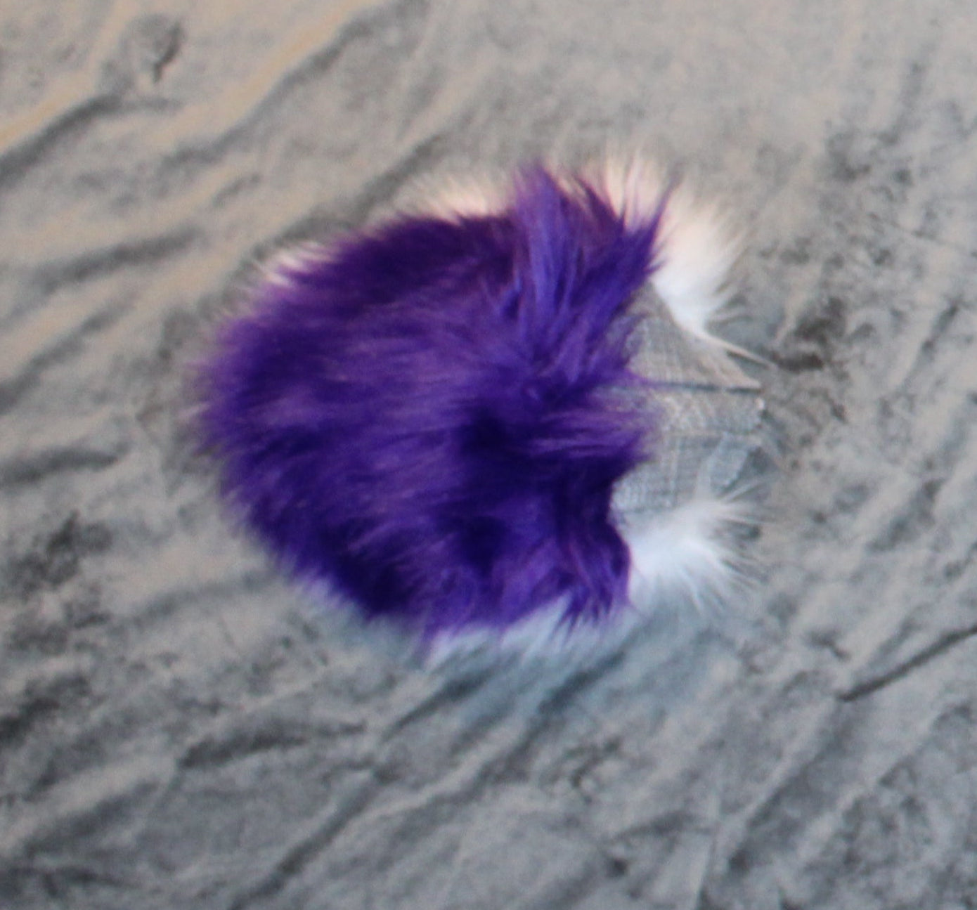 Fursuit Bunny Nub Tail - Faux Fur